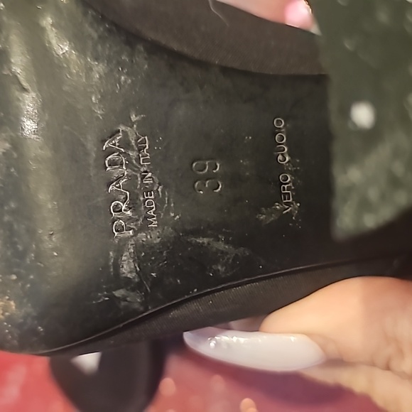 Prada gem embellished heel slides - Picture 10 of 13